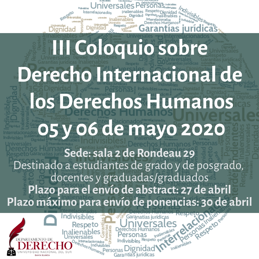 Coloquio DDHH 2020-01